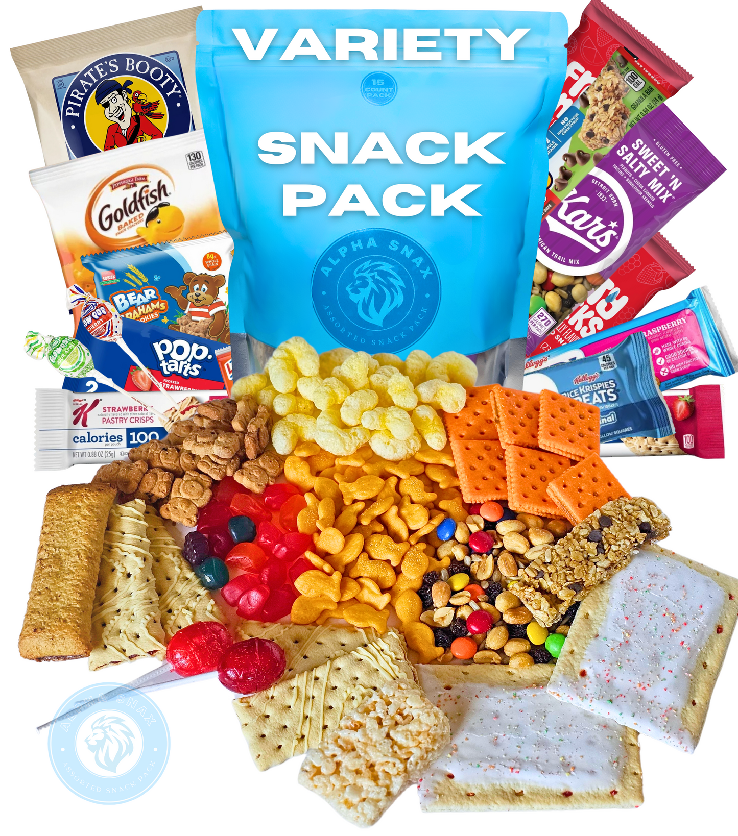 Alpha Snax variety snack pack 15 count